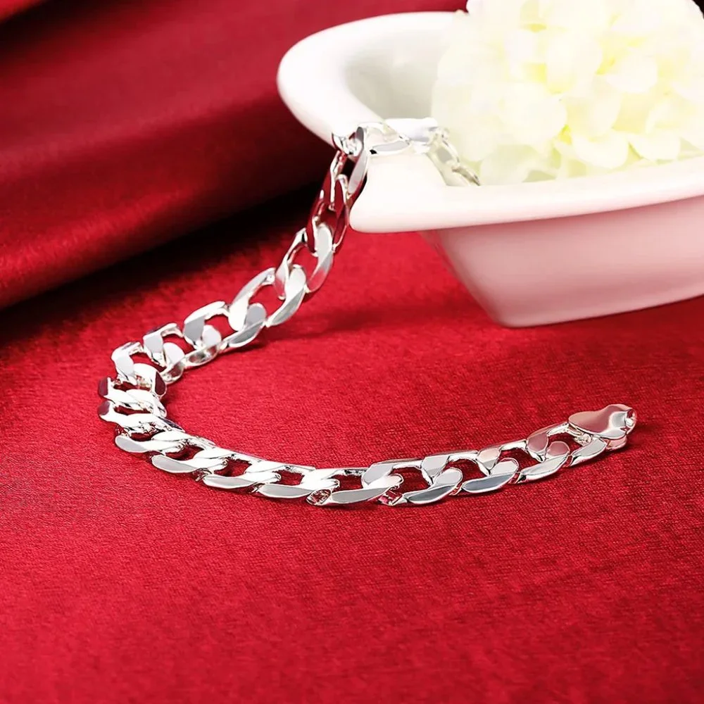 Stunning Miami Cuban Bracelet 8 Inches Long 10mm Wide